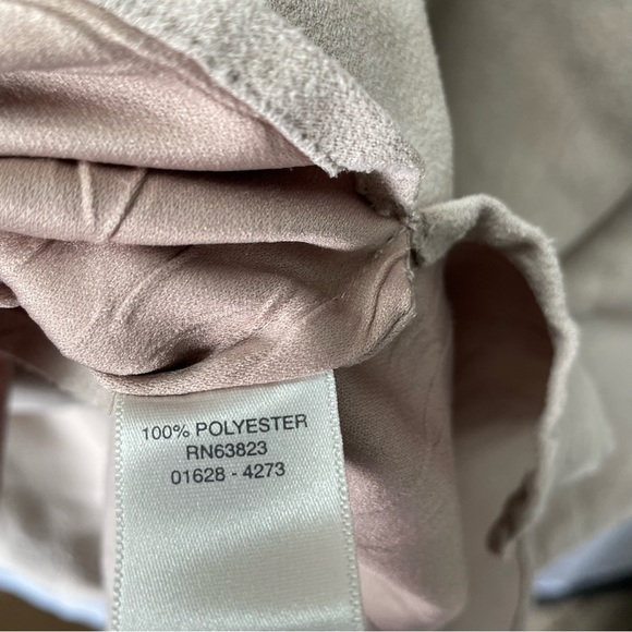 Christopher & Banks Faux Suede Button Up Top XL - Picture 8 of 9